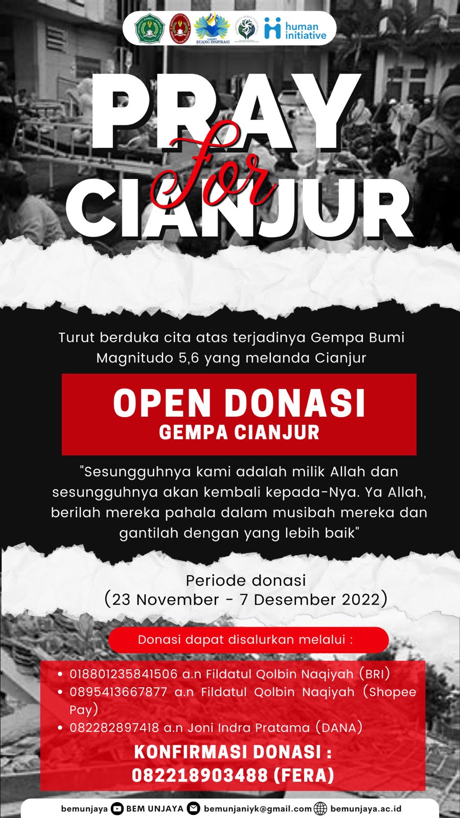 Thumbnail BEM UNJAYA OPEN DONATION