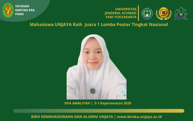 Mahasiswa UNJAYA Raih Juara 1 Lomba Poster Tingkat Nasional